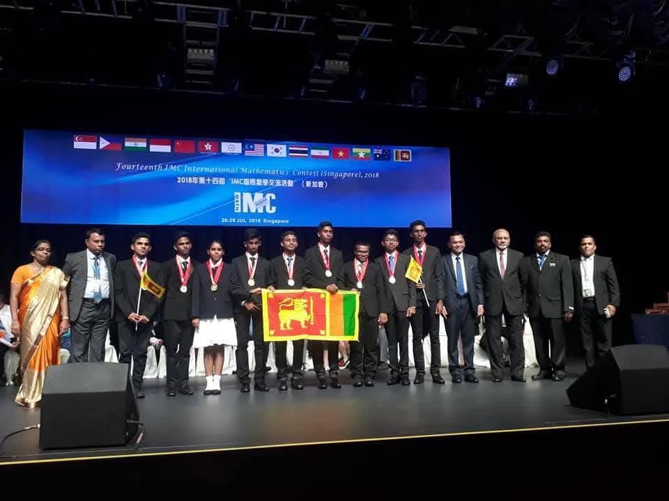 Mathletics Academy students at IMC 2018, Singapore